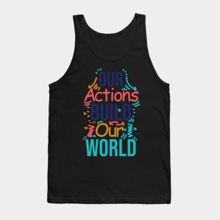 quote motivational t shirt design Tank Top